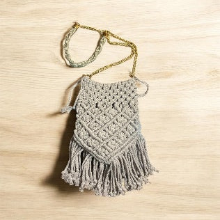 Cartera gris
