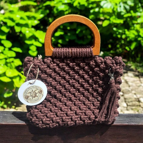 Cartera marrón